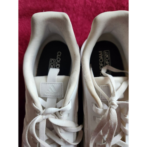 Men's Adidas Running Shoes Size 10 White - Picture 2 of 13